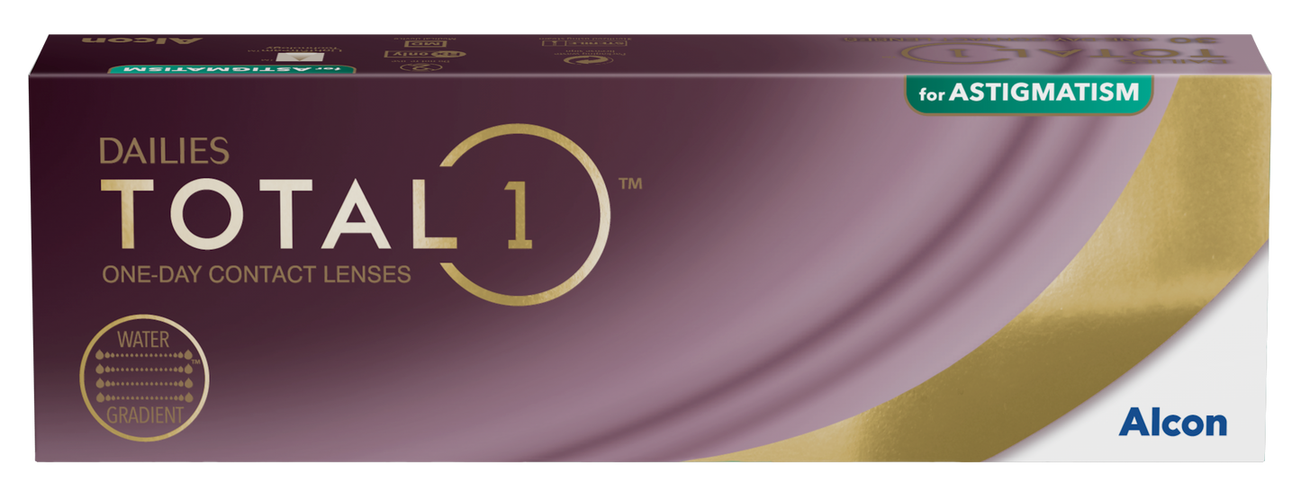 DAILIES TOTAL1 for Astigmatism